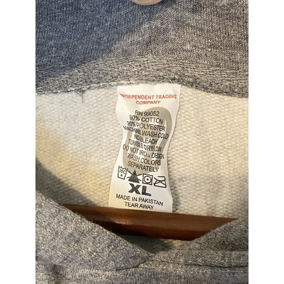 Madonna Rebel Heart Tour 2015 Gray Pullover Hoodie Men's XL Boy Toy New - Picture 6 of 7